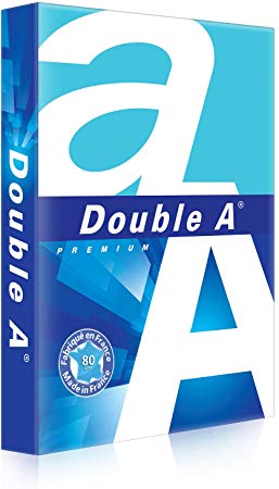 Double A A4 80 gsm Ream Paper, 1 Ream, 500 Sheets