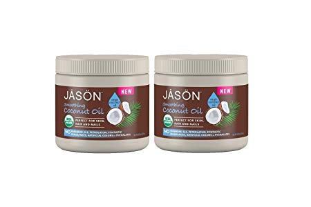 Jason Smoothing Coconut Oil - 15 fl oz - 2pc