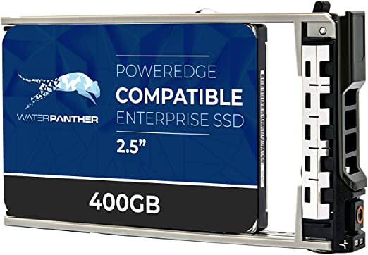 400GB SAS 12Gb/s 2.5" SSD for Dell PowerEdge Servers | Enterprise Solid State Drive in 13G Tray Compatible with PX04SM 400-ALXQ PW4WC PM1635a HKK8C RCF2P 400-ALZG 400-ADRZ 400-ALZB