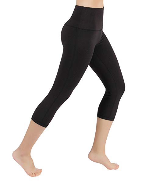 ODODOS Power Flex High-Waist Yoga Pants Tummy Workout Running Pant with Hidden Pocket