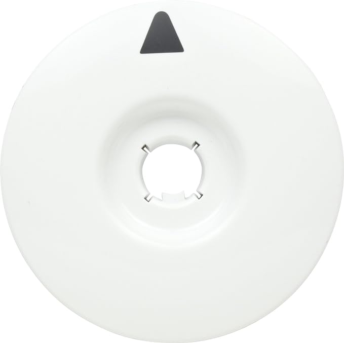 GE WH11X10049 Genuine OEM Timer Knob Plate (White) for GE Washing Machines