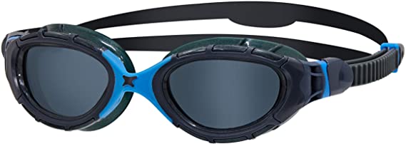Zoggs Predator Flex Swimming Goggles, Adult Swim Goggles, Indoor and Open Water Goggles