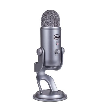 Blue Microphones Yeti USB Microphone - Space Gray