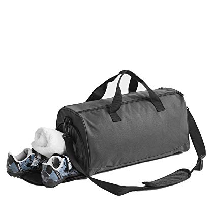 DAVID.ANN Sports Gym Bag with Shoes Compartment Travel Duffel Bag for Men and Women