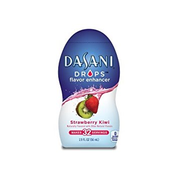 Dasani Drops Water Flavor Enhancer Strawberry Kiwi 1.9 Fl Oz (Pack of 3)
