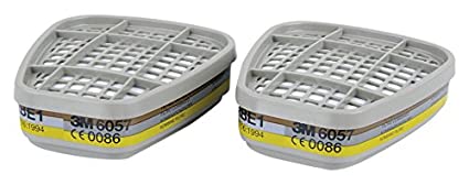 3M 6057 ABE1 Gas and Vapour Filter, Pair