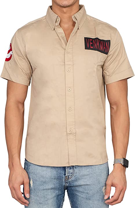 Ghostbusters Venkman Button Up Costume Shirt