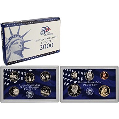 2000 S US Mint Proof Set Original Government Packaging