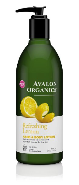 Avalon Organics Hand & Body Lotion - Lemon - 12 oz