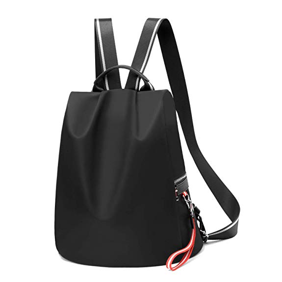 Backpack Purse for Women Waterproof Nylon Anti-theft Fashion Lightweight Travel Shoulder Bag