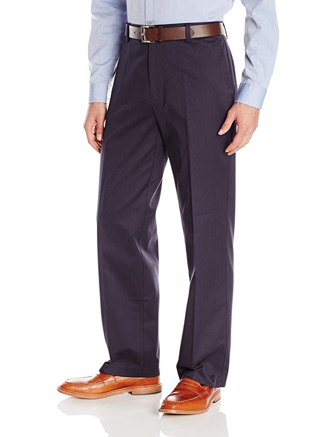 Dockers Men's Refined Khaki Classic Fit Flat Front Pant