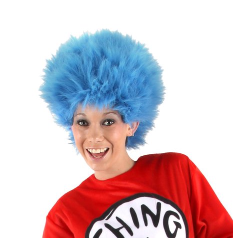 elope Dr Seuss Cat in the Hat Thing 1 & Thing 2 Wig