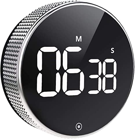 Upgraded OVEKI Kitchen Timer,3.3inch Led Display, Magnetic Countdown LED Digital Timer,for Classroom, Home Work, Fitness