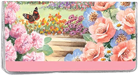 Butterfly Garden Two Year Planner, 2021-2022 - Pocket Sized Calendar Ideal for Purses, Briefcases, or Backpacks – 6 ¾ inches x 3 5/8 inches