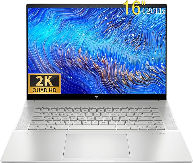 HP - Envy 16" WQXGA 2K Touch-Screen Laptop - Intel Core i9-13900H - NVIDIA GeForce RTX 4060-2 x Thunderbolt (16GB RAM | 1TB PCIe SSD)