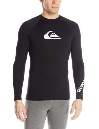 Quiksilver Men's All Time Long Sleeve Surf Tee Rashguard