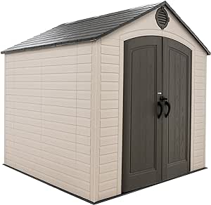 Lifetime Outdoor Storage Shed, 8 x 7.5 Foot