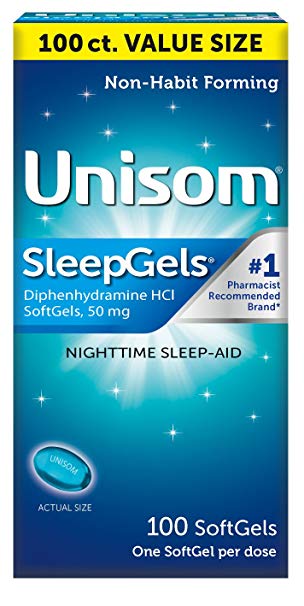 Unisom SleepGels 100 Count Value Pack (Pack of 2)