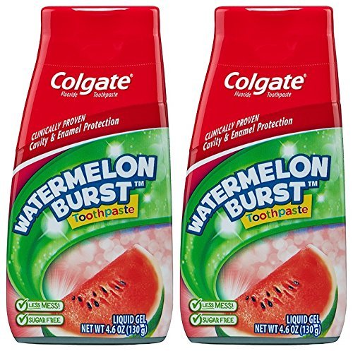 Colgate Kids Watermelon Burst Toothpaste, 4.6 Ounce (Pack of 2)