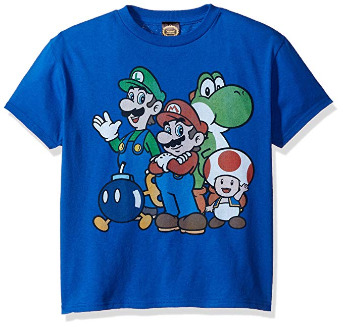 Nintendo Boys' Super Bros Graphic T-shirt