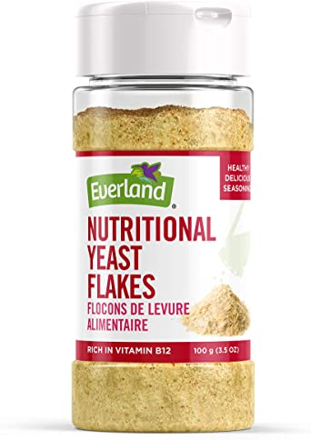 Everland Nutritional Yeast Flakes, Shaker Bottle, 100gm
