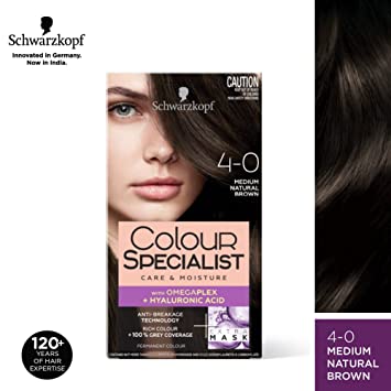 Colour Specialist Permanent Hair Colour 4.0 Medium Natural Brown