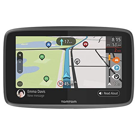 TomTom Camper Sat Nav, 6 Inch, with Updates Via Wi-Fi, Camper and Caravan POIs, Worldwide Lifetime Maps, TomTom Road Trips