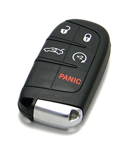 OEM Chrysler Keyless Entry Remote Fob 5-Button Smart Proximity Key (FCC ID: M3N-40821302 / P/N: 56046759)