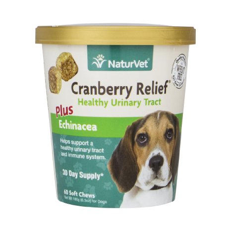 NaturVet - Cranberry Relief Plus Echianecea Soft Chew