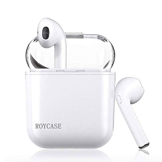 roycase Wireless Bluetooth Headphones - Portable Wireless in-Ear Headphones - Running Headphones 4.2 In-Ear Earbuds Hands Free Headset Built-in Microphone