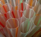 150 Count EXTRA WIDE Fat Boba Drinking Straw 8 12 Striped
