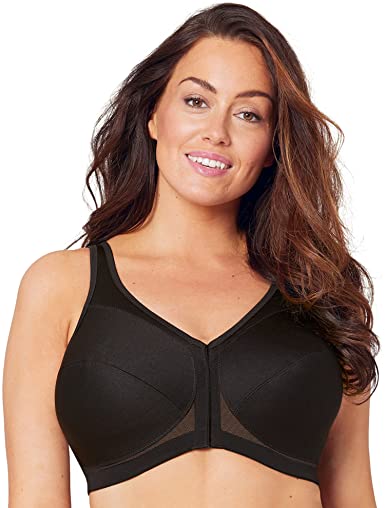 Glamorise Womens 360 Support MagicLift Front-Close Posture-Back Bra