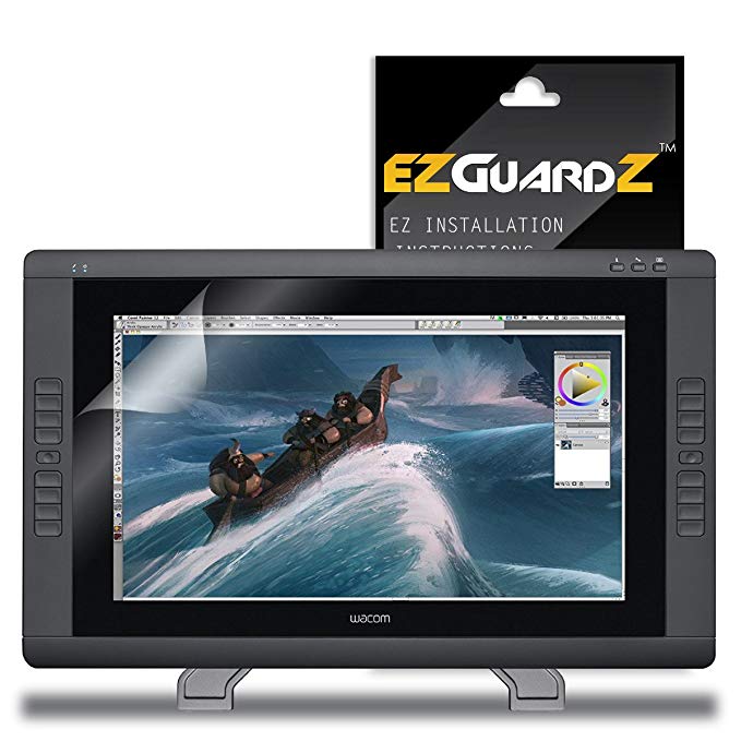 (1-Pack) EZGuardZ Screen Protector for Wacom Cintiq 22HD (Ultra Clear)