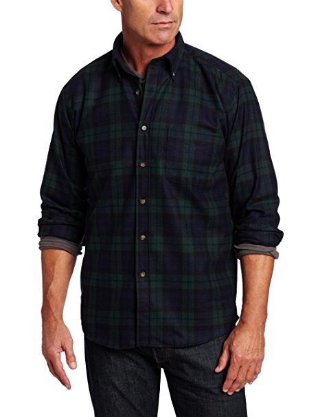 Pendleton Men's Long Sleeve Button Front Classic-Fit Fireside Shirt