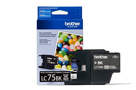 Brother LC75BK High Yield Ink Cartridge Black