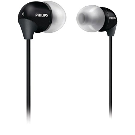 Philips SHE3580/28 Music Colors In-Ear Headphones (Black) (Discontinued by Manufacturer)