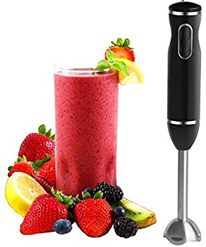 Immersion Blender - Hand Blender with Whisk - by Moss & Stone (2 Speed)