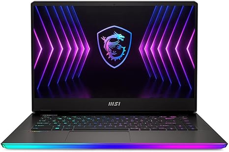 MSI Raider GE67Hx 15.6" OLED QHD 240Hz Gaming Laptop: Intel Core i9-12900HX RTX 3080 Ti 32GB DDR5 1TB NVMe SSD, USB-Type C, Thunderbolt 4, Cooler Boost 5, Win11 Pro: Titanium Blue 12UHS-069