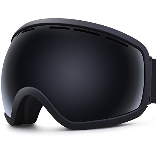 ZIONOR Lagopus X10 Ski Snowboard Goggles with Frame/Frameless Mode REVO Reflective Sphercial Detachable Lens