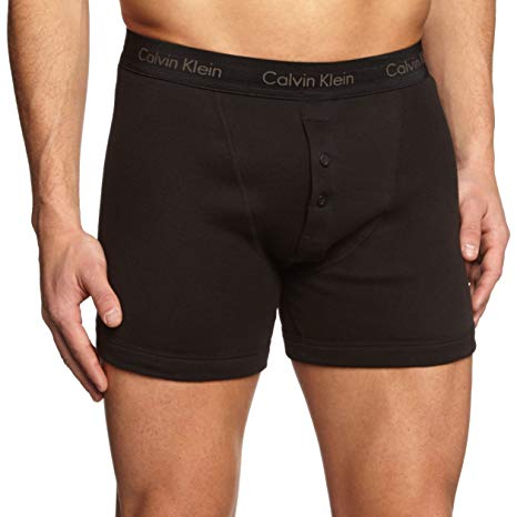 Calvin Klein Men's Basics Button Front Boxer Briefs