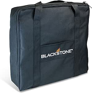 Blackstone Tabletop Griddle Carry Bag – Fits 17 Inch Tabletop Griddle – Portable BBQ Grill Griddle Carry Bag for Travel - 600D Heavy Duty Weather-Resistant Cover Accessories – 5076