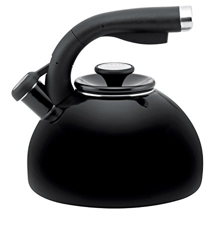 Circulon Teakettles Morning Bird Teakettle, 2-Quart, Black