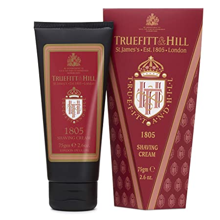 Truefitt & Hill Shave Cream Tube - 1805 | Incredibly Close, Yet Comfortable Shave, 2.65 ounces