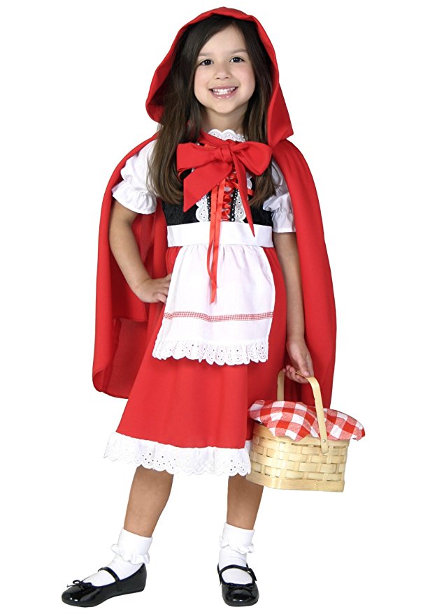 Big Girls' Deluxe Little Red Riding Hood Costume