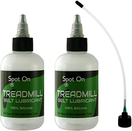 Spot On 100% Silicone Treadmill Belt Lubricant 2 Pack with Application Tube