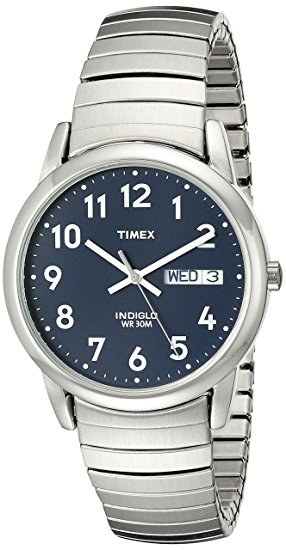 Timex Easy Reader Day-Date Expansion Band Watch