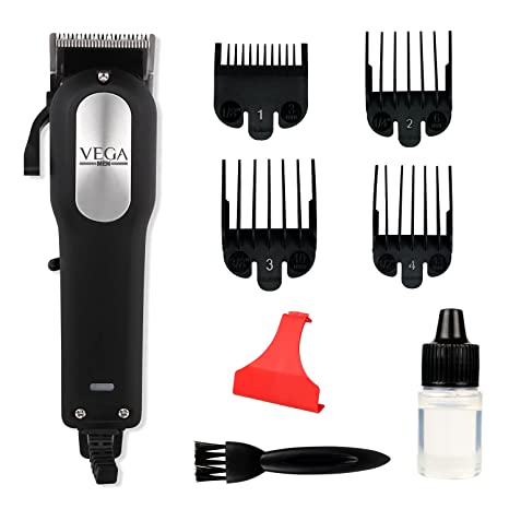 VEGA Men X-Pro Professional Hair Clipper For Men, Black (VHCP-02)