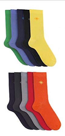 Tom Franks Mens Bright Coloured Diamond Socks 7-11