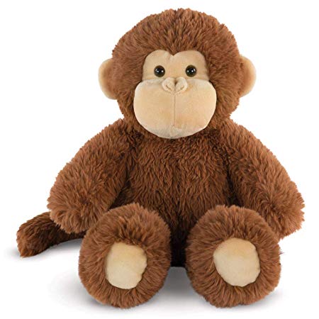 Vermont Teddy Bear - Amazon Exclusive Oh So Soft Monkey Stuffed Animals and Teddy Bears, Brown, 18"