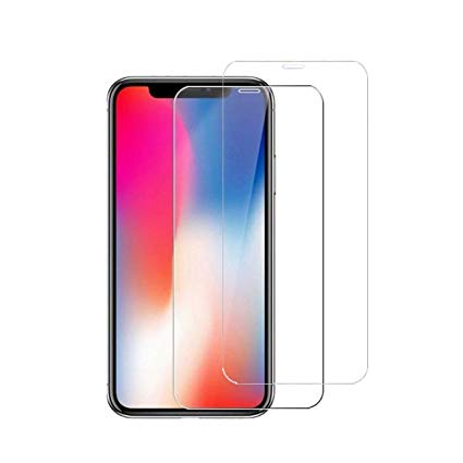 iPhone Xs Screen Protector Tempered Glass [2-Pack] [Edge to Edge Protection] Tempered Glass Screen Protector for Apple iPhone Xs (2018) / iPhone X (2017)